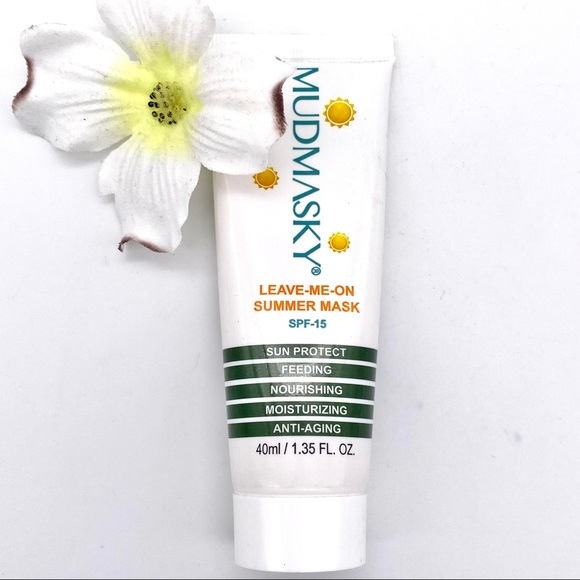 NEW Mudmasky Leave Me On Summer Mask with SPF 15 - Picture 5 of 11
